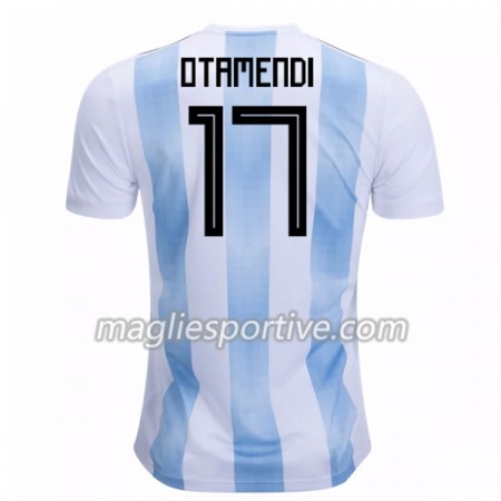 Completo Calcio Argentina Otamendi 17 Divisa Prima Mondiali 2018